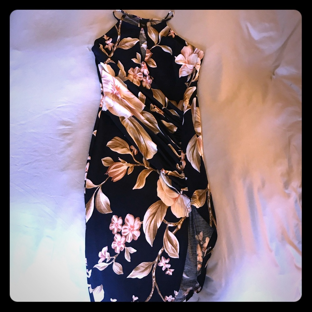 High slit dress